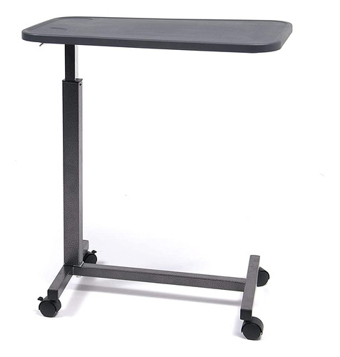 Lumex Modern Overbed Table With Wheels - 28-41  Adjustable H