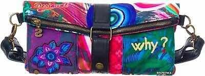 Desigual Cartera Clutch Nueva Con Envío