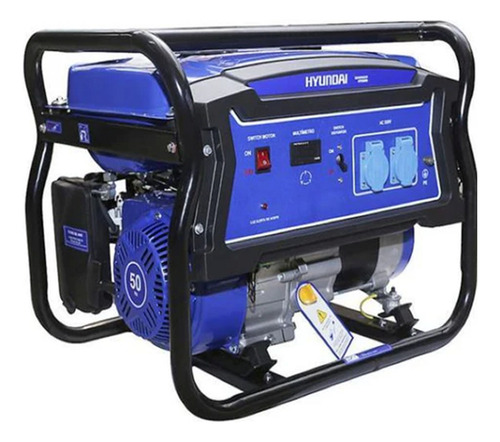 Generador Eléctrico A Gasolina 2800w Partida Eléctrica Hyund