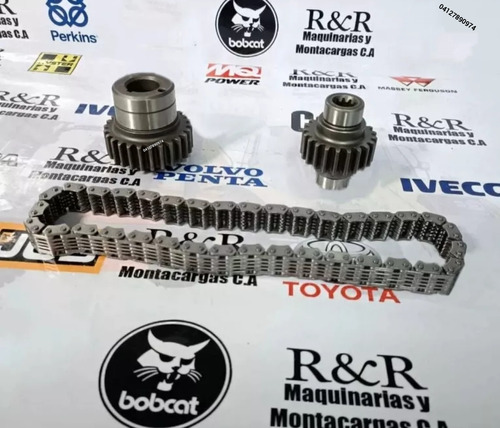 Piñón Cadena Bomba Hidráulica Montacargas Toyota 61g15