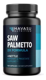 Saw Palmetto 2x Formula Bloqueador Dht Para El Cabello