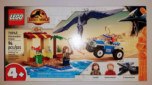 Cacería Del Pteranodon Lego Jurassic World 76943 94 Pteranodon (Usado)