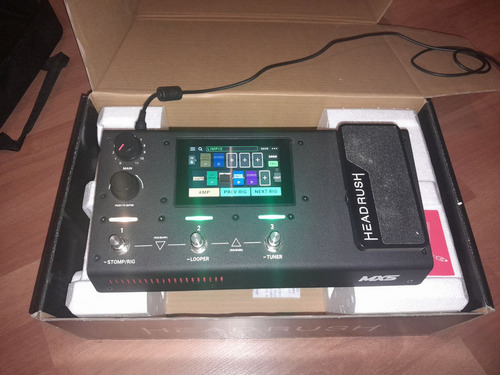 Pedalera Multiefecto Headrush Mx5 Negro (Usado)