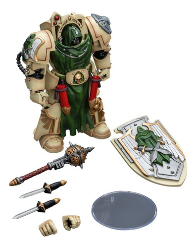 Figura Warhammer 40k Joytoy Deathwing Knight With Mace 1/18