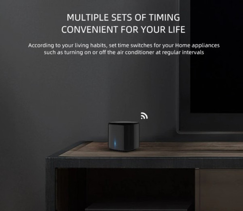 Imagen 2 de 6 de Controlador Ir Rm4 Bestcon Smart Home Negro Santiago