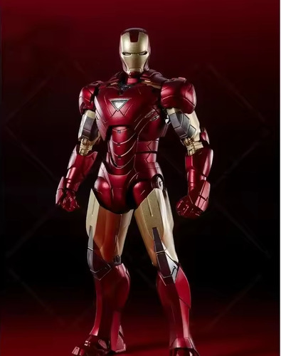 Figura Original Bandai Shf Iron Man Mk6 Vengadores