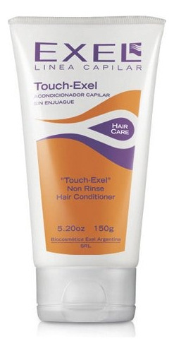 Crema De Peinado Sin Enjuague Touch Exel Frizz Nutrición