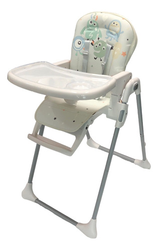 Comedor Reclinable Altura Graduable Doble Bandeja Para Bebe 