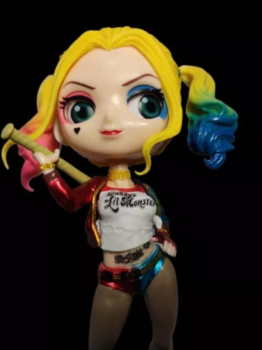 Boneca Arlequina personagem da Dc Comics e com particip