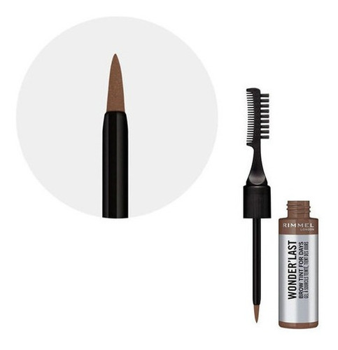 Imagen 3 de 5 de Delineador De Cejas Rimmel Wonderlast Brow Tint For Days