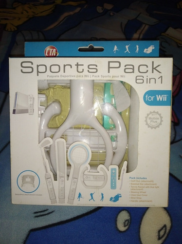 Sport Pack 6 En 1 Para Nintendo Wii