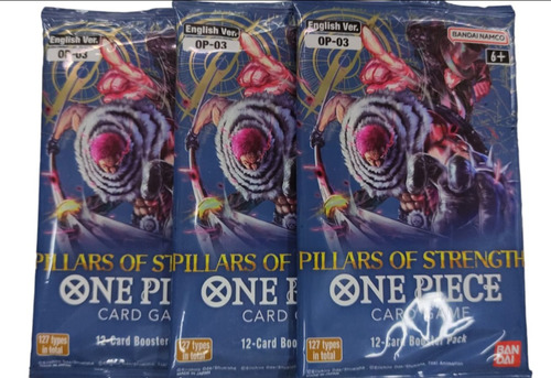 One Piece 3 Sobres Op-03 Pillars Of Strength