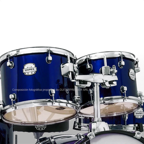 Imagen 5 de 10 de Bateria Acustica Mapex Prodigy 5 Cuerpos Fierros Platos Gtia