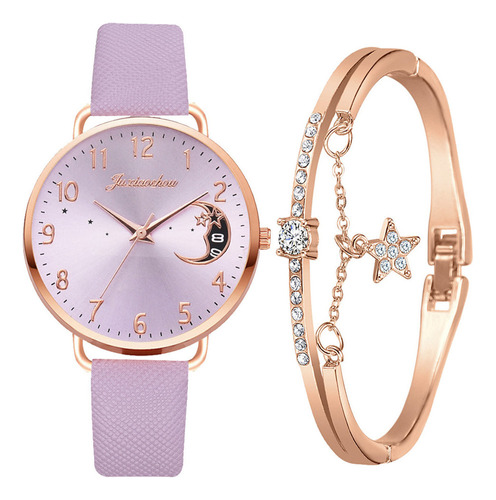 Reloj De Cuarzo Para Mujer Elegante Y Duradero Con Esfera De