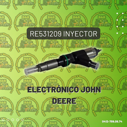 Re531209 Inyector Electrónico John Deere