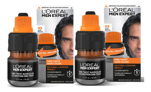 Tinte Para El Cabello Loréal Paris Men Expert One Twist Dark