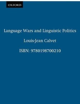 Libro Language Wars And Linguistic Politics - Louis-jean ...
