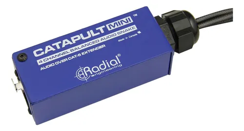 Radial Catapult Mini Tx Cat 5 Serpiente De Audio