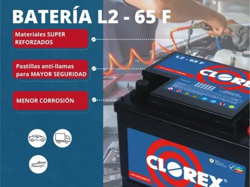 Baterías Clorex 12x65