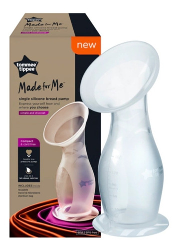 Sacaleche Manual Made For Me Silicona Tommee Tippee 3 En 1