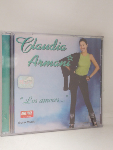 Claudia Armani Los Amores Cd Nuevo Disqrg