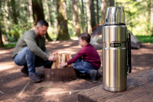 Imagen 6 de 10 de Termo Thermos Manija 1.2 Acero Inoxidable 24 Hs Frio/calor