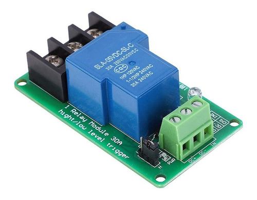 Modulo Relay 5v 30a Relevador 1 Canal Optoacoplador Arduino