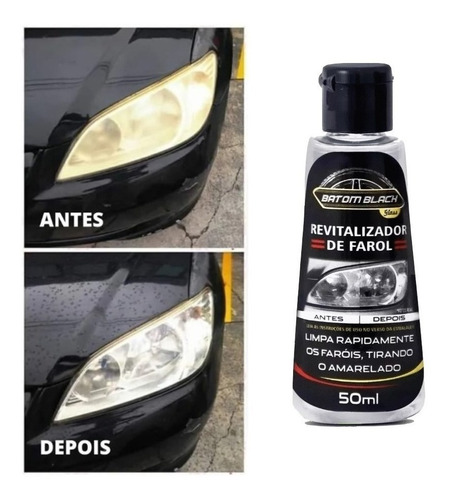 Limpa Lente Farol Amarelo Revitaliza Sem Precisar Polir