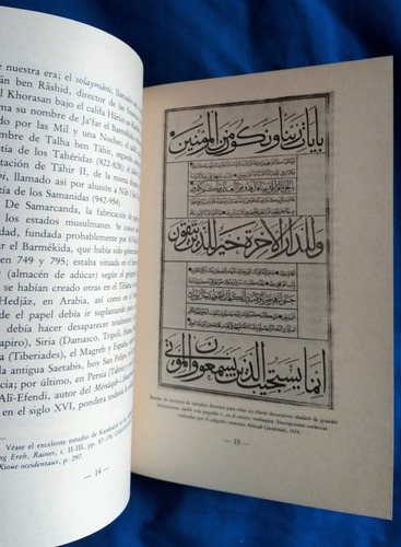 Libro Caligrafía Árabe: Los Caligrafos Del Oriente Musulmán (Usado)