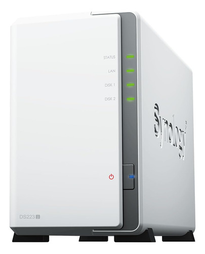 Synology Ds223j - Estacion De Disco Nas De 2 Bahias (realtek