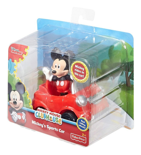 Fisher-price Disney Mickey Mouse, Coche Deportivo De Mickey