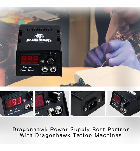 Dragonhawk Kit De Tatuaje Completo Para Principiantes 2 Pro