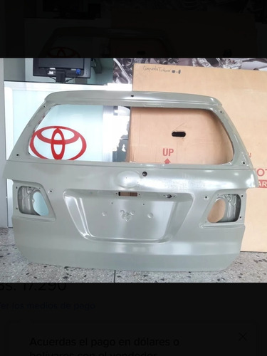 Compuerta Trasera Toyota Fortuner