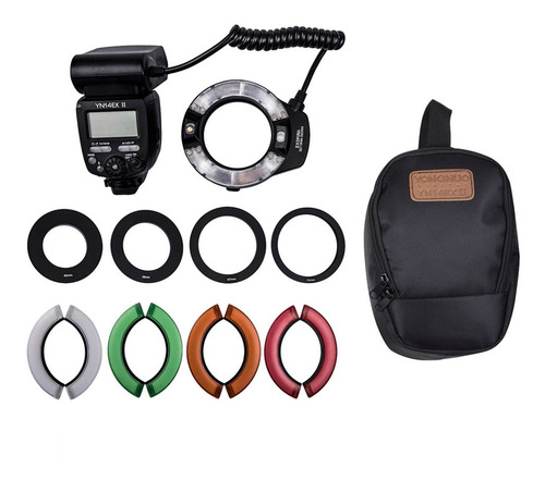Kit De Linternas Yongnuo Professional Yn14ex Ii Macro Ring