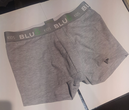 Boxer Niños Algodón Con Lycra Bluo 23901