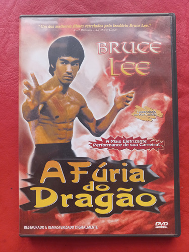 Dvd A Fúria Do Dragão Com Bruce Lee