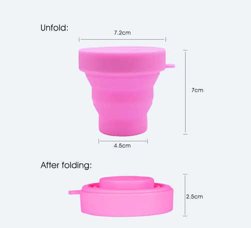 Vaso Esterilizador De Silicona Para Copa Menstrual