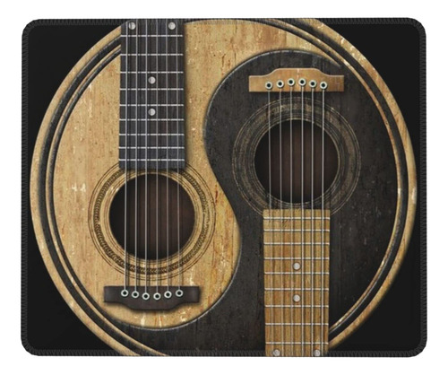 Sketvnhr Alfombrilla Mouse Guitarra Vintage Yin Yang Para 7