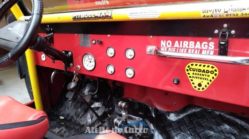 Jeep Willys Cj5 1964 Motor Opala 4c Pronto Para Trilha