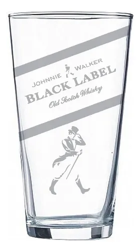 Vasos Whiscola Johnnie Walker 490ml Pack X6 Whisky Whiskey