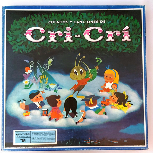 Cri Cri - Cuentos Y Canciones De Cri Cri   9 Discos  Lp