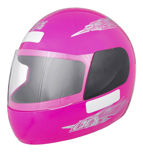 Casco Moto Integral Protork Liberty Four Rosa T 58