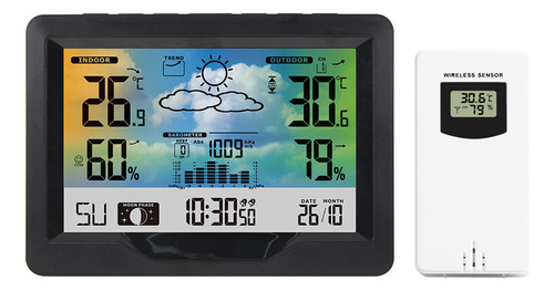 Estación De Reloj Sooze Con Temperatura Y Digital