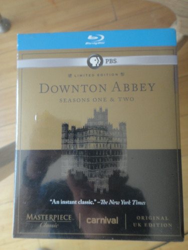 Downton Abbey Temporadas 1 Y 2 Blu Ray Sellado Usa