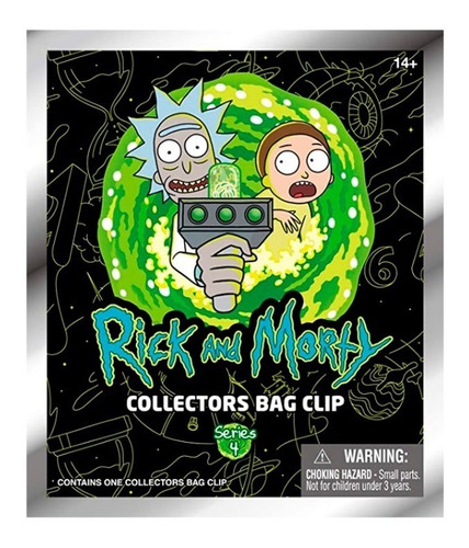 Rick And Morty  Bag Clip Serie 4 Monogram  Sobre Sorpresa