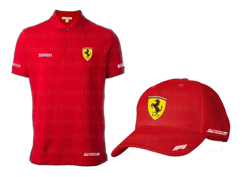 Ferrari Combo Polo Gorra Sport St