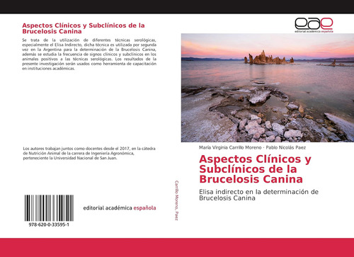 Libro: Aspectos Clínicos Y Subclínicos De La Brucelosis Cani