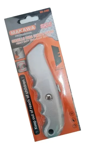 Cuchillo Para Corta Cuero De Metal Makawa Mk0482