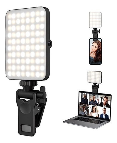 Luz De Selfie Recargable Para iPhone - Luz Led Ajustable