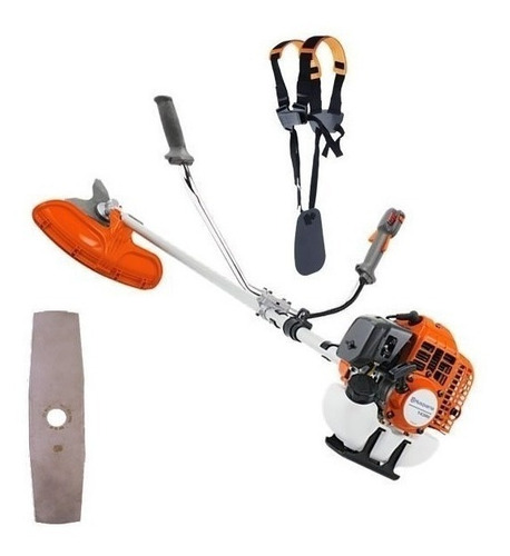 Desmalezadora Husqvarna 143R-II 41.5 cc Profesional Cuchilla Carretel Origen Brasil
